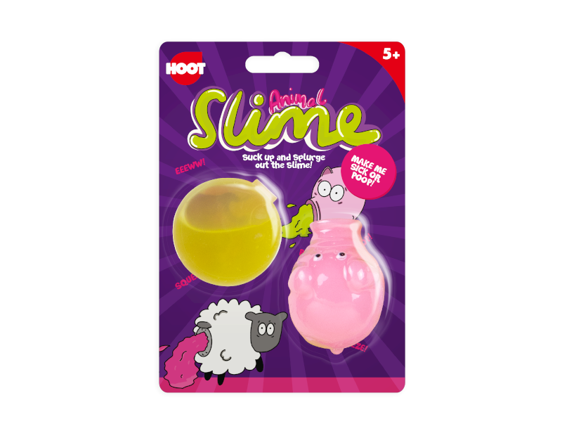 Animal Character Slime With PDQ Animal Character Slime