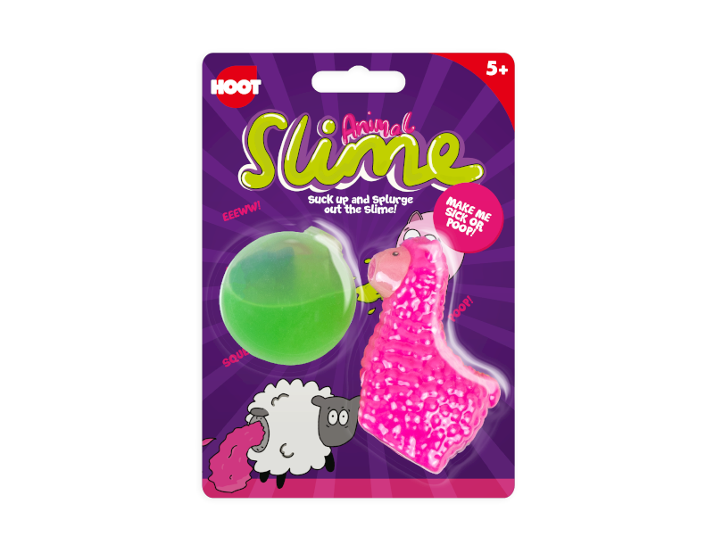 Animal Character Slime With PDQ Animal Character Slime