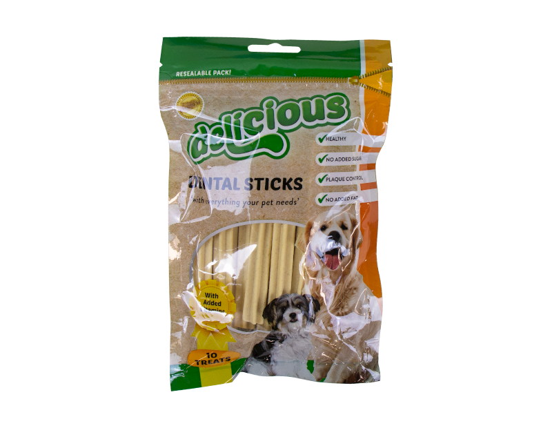 Natural Dental Sticks - 10 Pack (With PDQ) Natural Dental Sticks - 10 Pack (With PDQ)