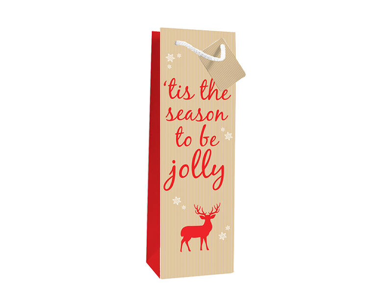 Christmas Bottle Bags - 2 Pack Christmas Bottle Bags - 2 Pack