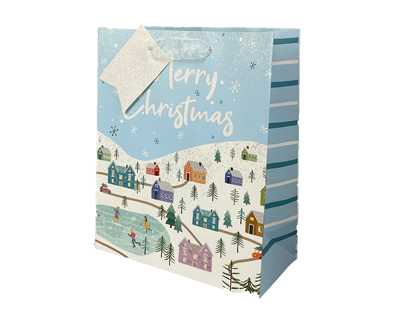 Christmas Traditional Luxury Medium Gift Bag Christmas Traditional Luxury Medium Gift Bag