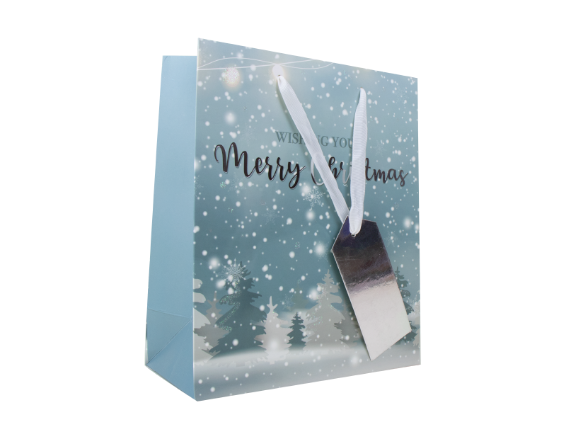 Christmas Traditional Luxury Medium Gift Bag Christmas Traditional Luxury Medium Gift Bag