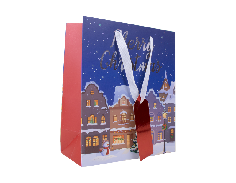 Christmas Traditional Luxury Medium Gift Bag Christmas Traditional Luxury Medium Gift Bag
