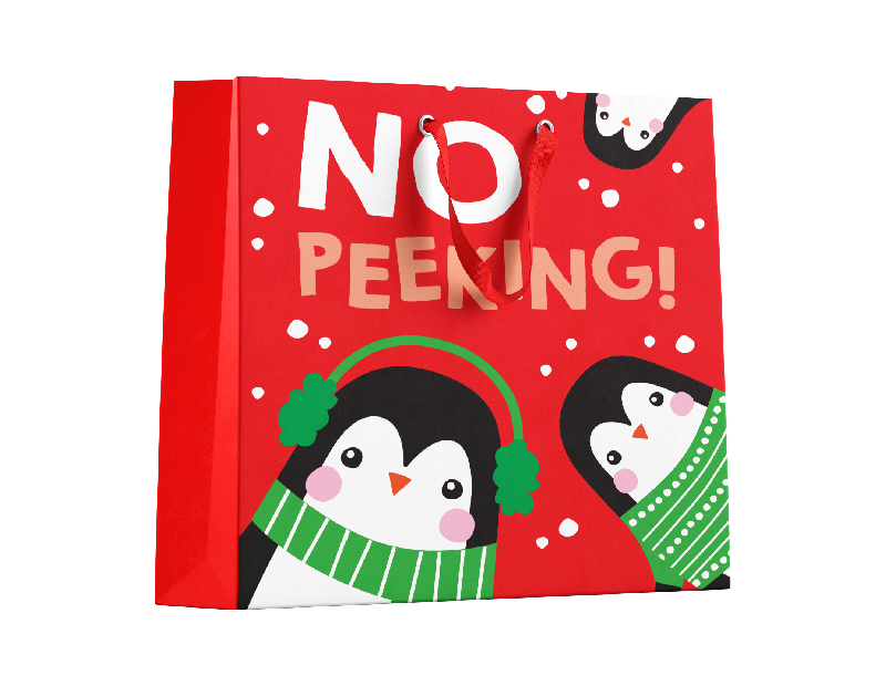 Cute Christmas Medium Gift Bags - 2 Pack Cute Christmas Medium Gift Bags - 2 Pack