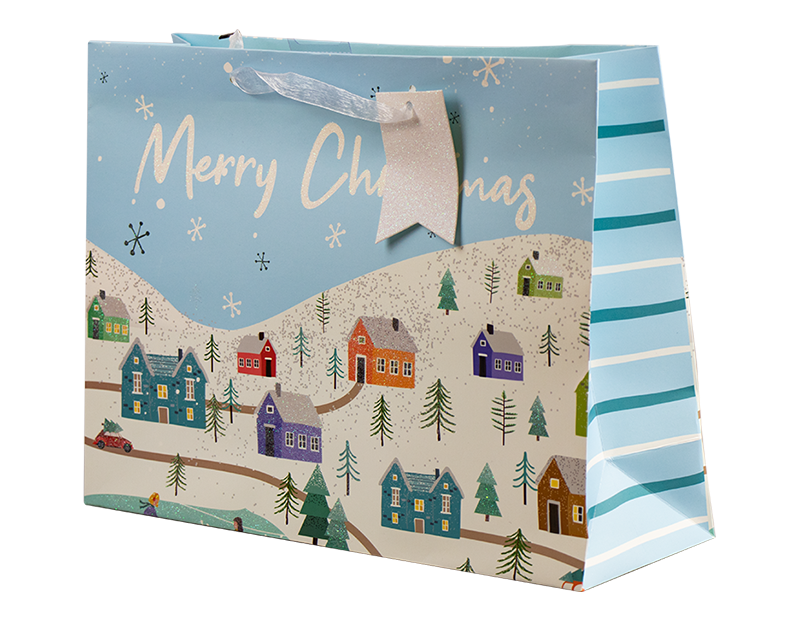 Christmas Traditional Luxury Large Gift Bag Christmas Traditional Luxury Large Gift Bag