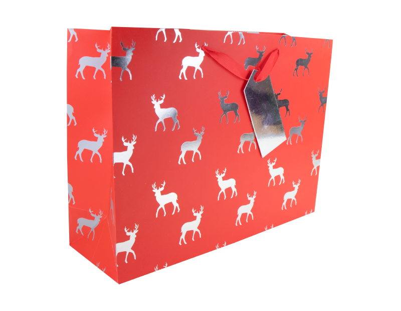 Christmas Traditional Luxury Large Gift Bag Christmas Traditional Luxury Large Gift Bag