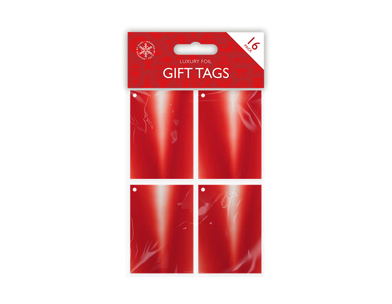 Christmas Foil Gift Tags - 16 Pack Christmas Foil Gift Tags - 16 Pack