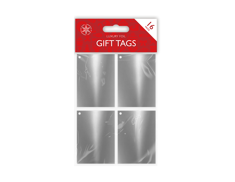 Christmas Foil Gift Tags - 16 Pack Christmas Foil Gift Tags - 16 Pack