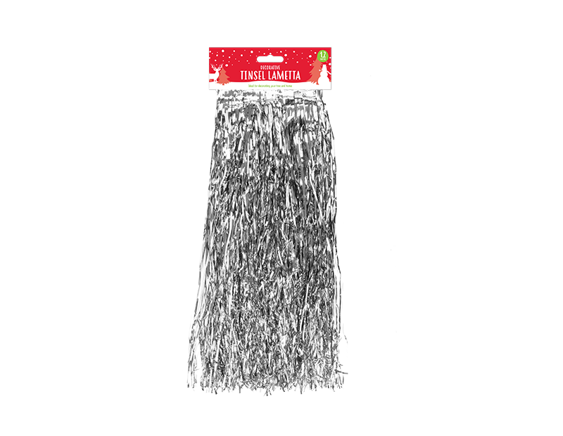 Christmas Tinsel Lametta 1.2m x 48cm Christmas Tinsel Lametta