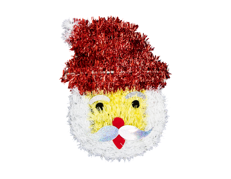 Christmas Tinsel Wall Plaque Christmas Tinsel Wall Plaque