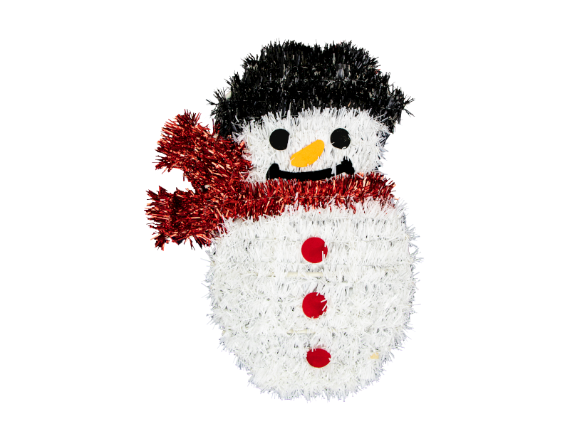 Christmas Tinsel Wall Plaque Christmas Tinsel Wall Plaque