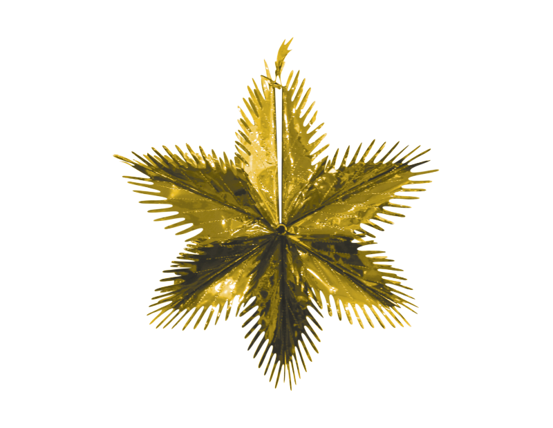 Christmas Metallic Foil Starburst 60cm Christmas Metallic Foil Starburst 60cm
