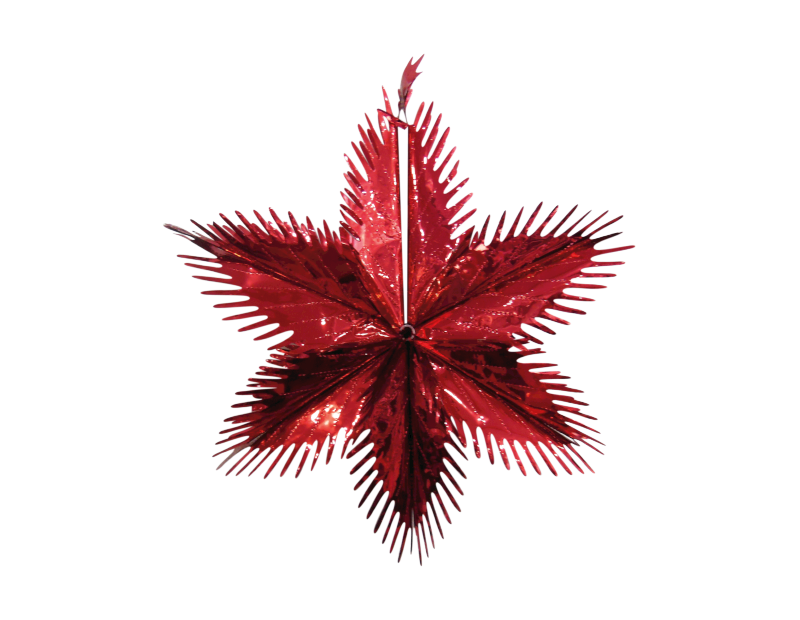 Christmas Metallic Foil Starburst 60cm Christmas Metallic Foil Starburst 60cm