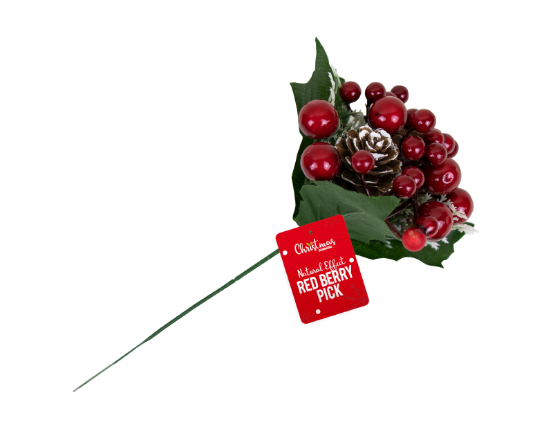 Christmas Red Berry Pick With PDQ Christmas Red Berry Pick With PDQ