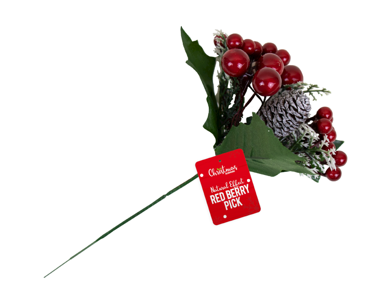 Christmas Red Berry Pick With PDQ Christmas Red Berry Pick With PDQ