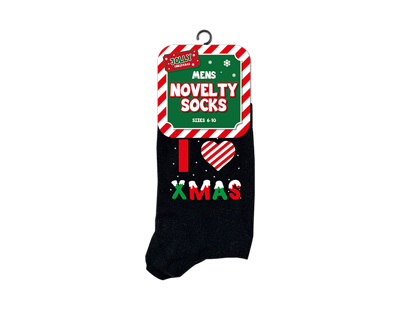 Mens Novelty Christmas Socks 6-10 Mens Novelty Christmas Socks 6-10