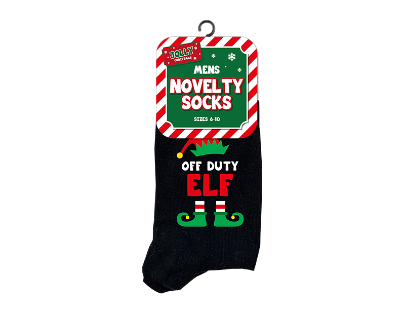 Mens Novelty Christmas Socks 6-10 Mens Novelty Christmas Socks 6-10