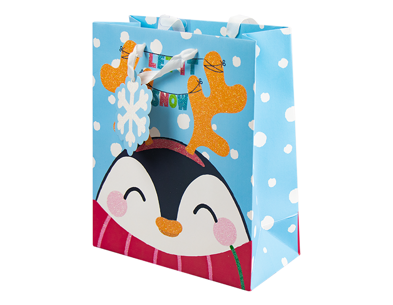 Christmas Cute Luxury Medium Gift Bag Christmas Cute Luxury Medium Gift Bag
