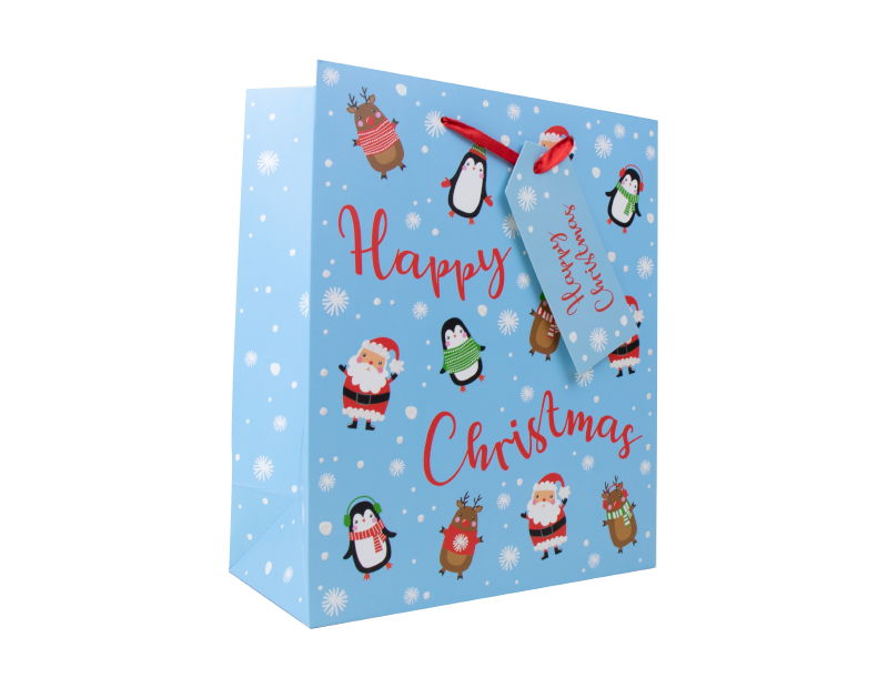 Christmas Cute Luxury Medium Gift Bag Christmas Cute Luxury Medium Gift Bag