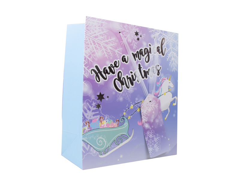 Christmas Cute Luxury Medium Gift Bag Christmas Cute Luxury Medium Gift Bag