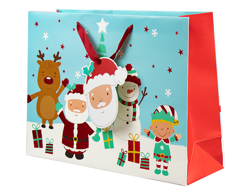 Christmas Cute Luxury Large Gift Bag Christmas Cute Luxury Large Gift Bag