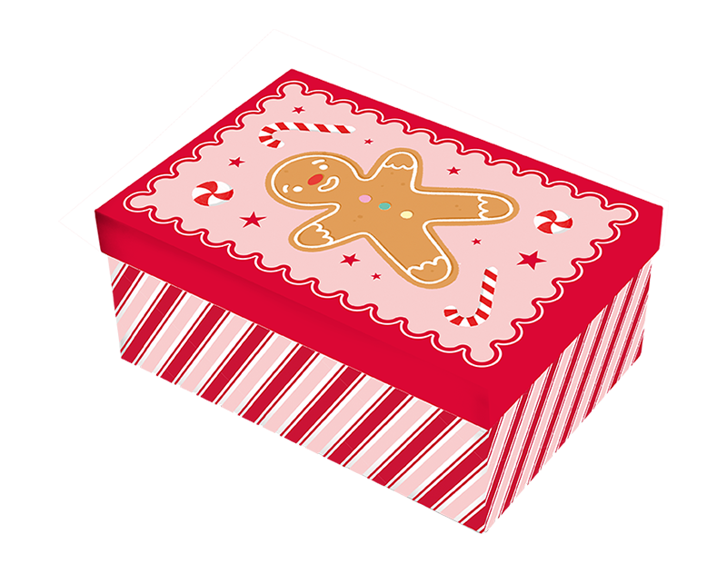 Christmas Rectangle Gift Box 22cm x 14cm Christmas Rectangle Gift Box 22cm x 14cm