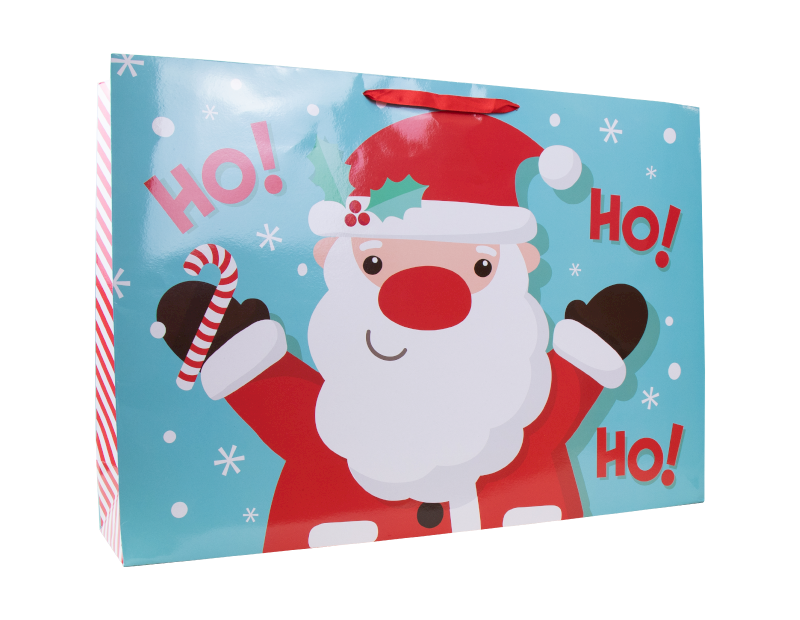 Super Jumbo Landscape Christmas Gift Bag With PDQ Super Jumbo Landscape Christmas Gift Bag With PDQ