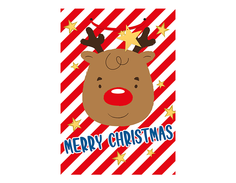 Super Jumbo Portrait Christmas Gift Bag With PDQ Super Jumbo Portrait Christmas Gift Bag With PDQ