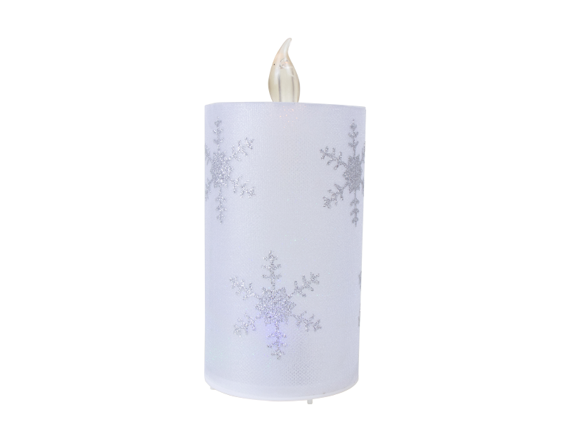 LED Flickering Christmas Pillar Candle With PDQ LED Flickering Christmas Pillar Candle With PDQ
