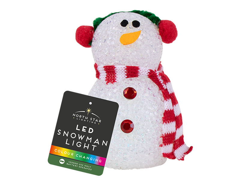 Colour Changing LED Christmas Character With PDQ Colour Changing LED Christmas Character With PDQ