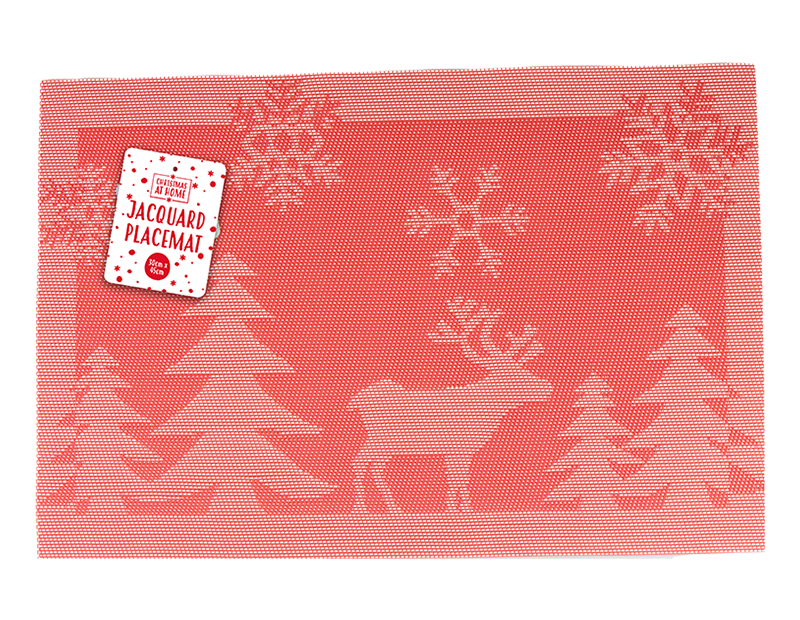 Christmas Jacquard Placemat Christmas Jacquard Placemat