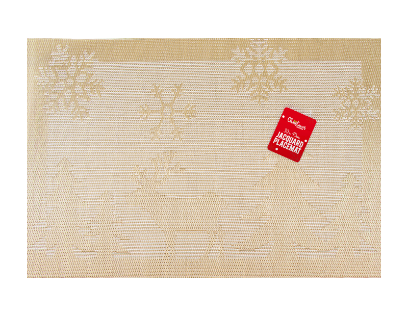 Christmas Jacquard Placemat Christmas Jacquard Placemat