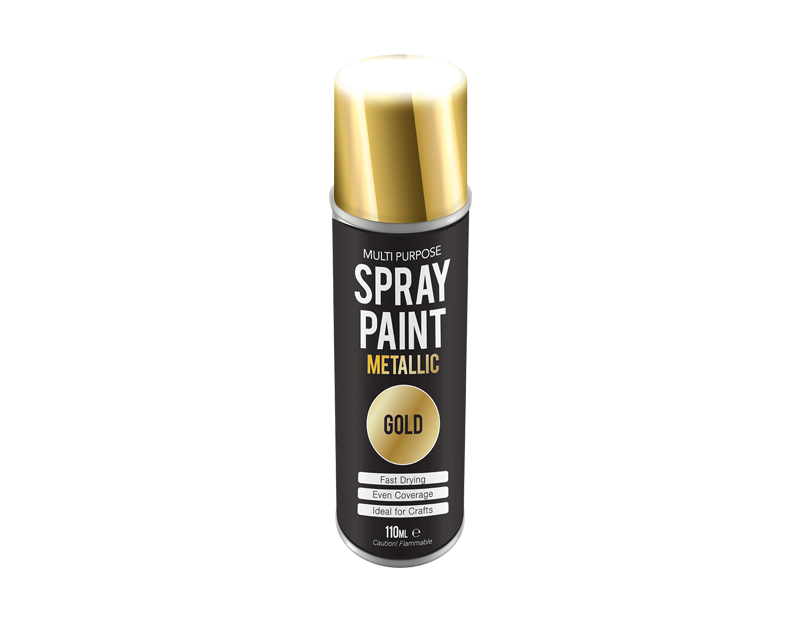 Metallic Spray Paint With PDQ Metallic Spray Paint With PDQ