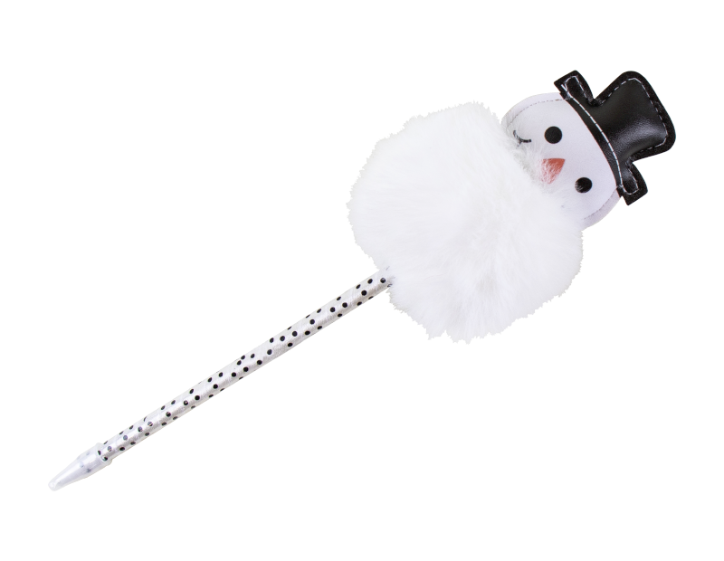 Christmas Pom Pom Pen With PDQ Christmas Pom Pom Pen With PDQ
