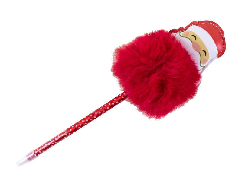Christmas Pom Pom Pen With PDQ Christmas Pom Pom Pen With PDQ