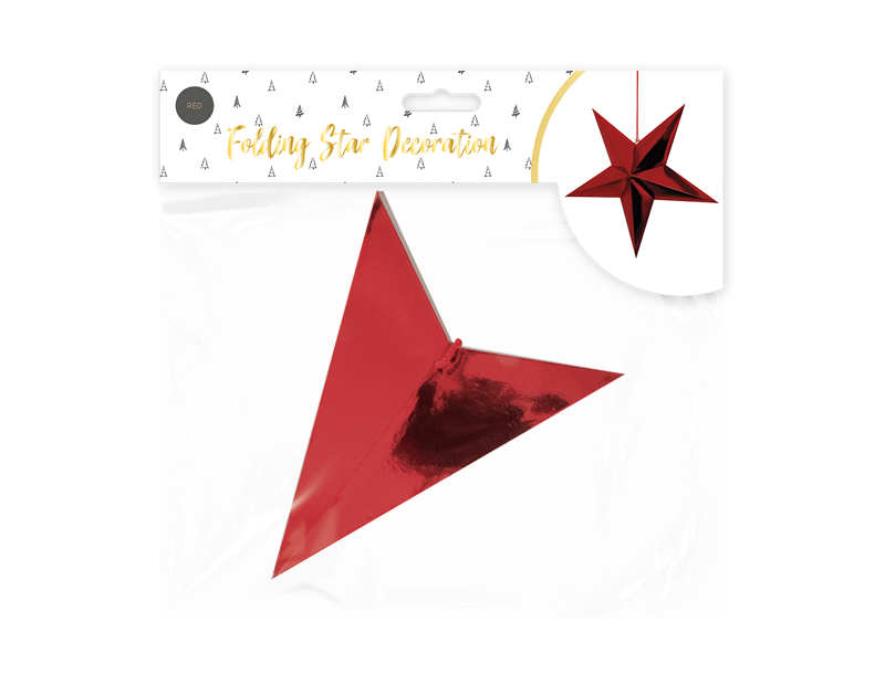 Folding Christmas Star Decoration Folding Christmas Star Decoration