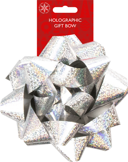 Large Holographic Gift Bow Large Holographic Gift Bow