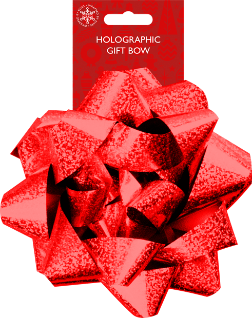 Large Holographic Gift Bow Large Holographic Gift Bow