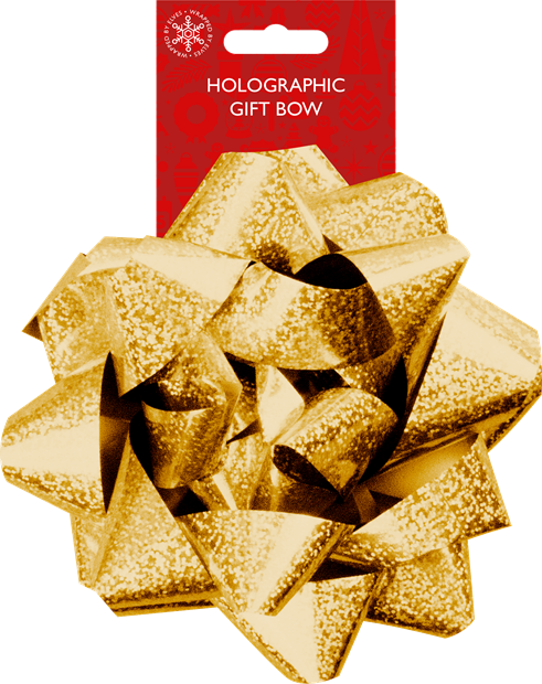 Large Holographic Gift Bow Large Holographic Gift Bow