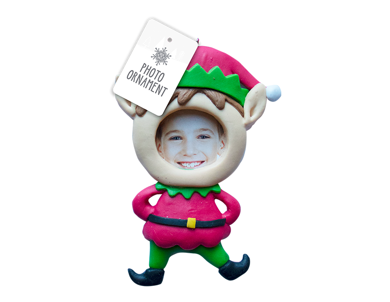 Xmas Figure Photo Ornament 9cm x 12cm Xmas Figure Photo Ornament 9cm x 12cm