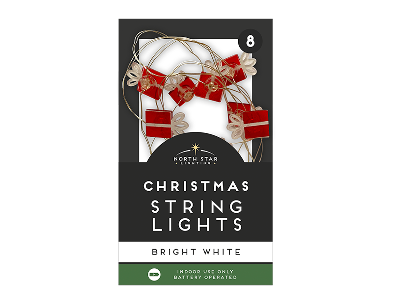 Xmas String Lights - 8 Leds Xmas String Lights - 8 Leds
