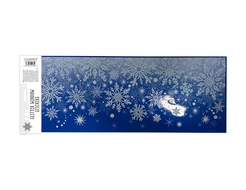 Xmas Glitter Window Decoration Stickers Xmas Glitter Window Decoration Stickers