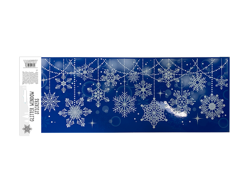 Xmas Glitter Window Decoration Stickers Xmas Glitter Window Decoration Stickers