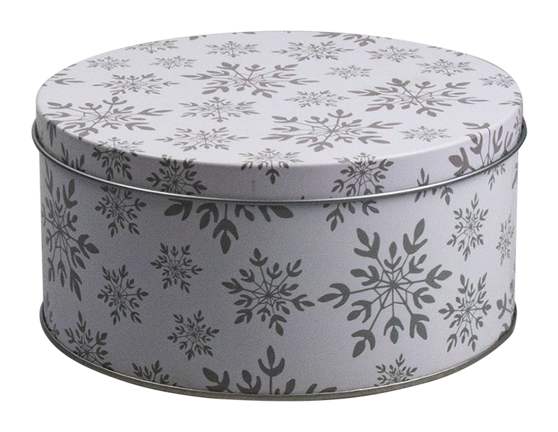 Xmas Cake Tin Dia. 17cm x 8cm Xmas Cake Tin Dia. 17cm x 8cm