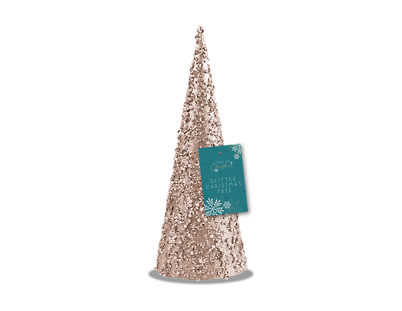 Glitter/Pearl Christmas Tree Ornament 25cm Glitter/Pearl Christmas Tree Ornament 25cm