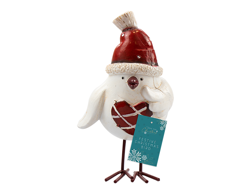 Christmas Resin Bird Ornament Christmas Resin Bird Ornament