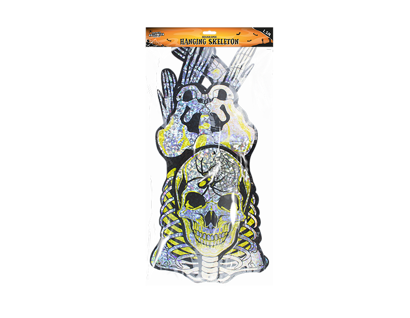 Halloween Skeleton Hanging Decoration Holographic Skeleton Hanging Decoration
