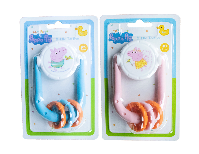 peppa pig teether