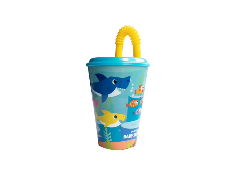 Baby Shark Straw Tumbler