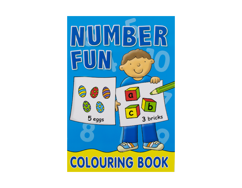 Alphabet & Number Colouring Book Alphabet & Number Colouring Book